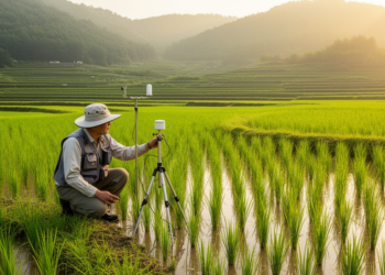 Rural Korean Rice Paddy Study Tracks Ozone Chemistry Without Direct Radical Measurements