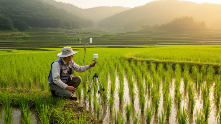Rural Korean Rice Paddy Study Tracks Ozone Chemistry Without Direct Radical Measurements