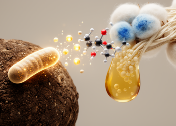 Soil bacterium yields amylase that destains cotton and clarifies juice