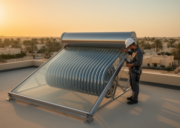 Helical flat plate solar collectors could cut Jubail household power bills by over 20 percent