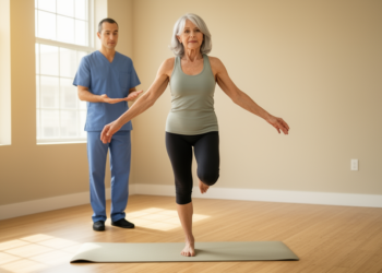 Eight weeks of vestibular training improves balance and sensory reweighting in older women