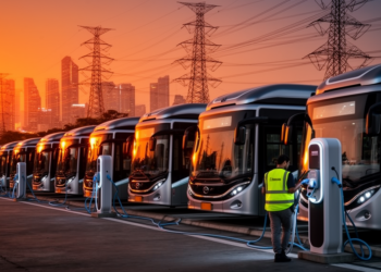 Indonesian bus fleets could double as grid power plants, model study finds