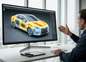 Simulation Reveals Which Parts of a Vehicle Are Best for Pedestrian Displays