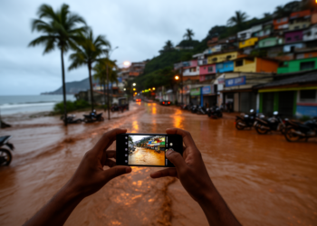 Citizen photos reveal hidden flood threshold on Brazil’s urban coast