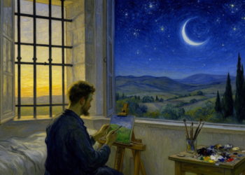 Astronomers match Van Gogh’s Starry Night sky to July 1889 dawn