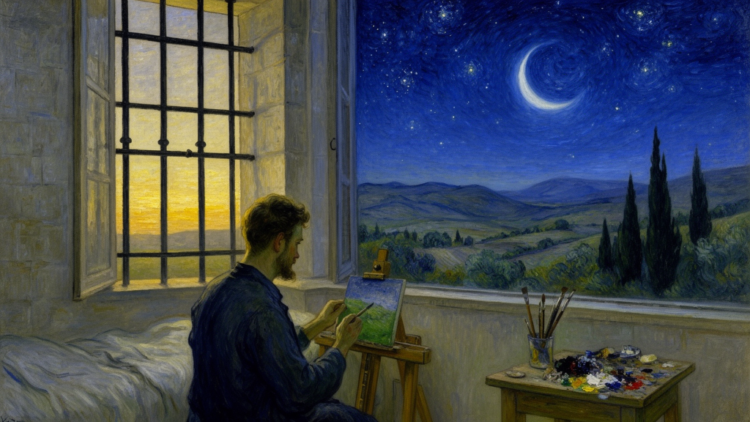 Astronomers match Van Gogh’s Starry Night sky to July 1889 dawn