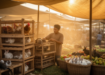 Animal markets linked to higher viral diversity and virus–host connectivity