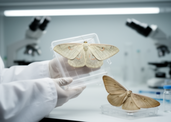 Moth Wing Shape Altered in Lab First, Backing Butterfly Cookie-Cutter Idea