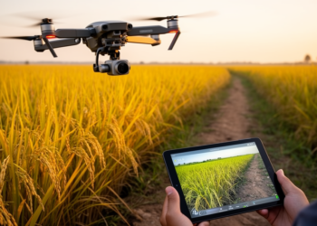 Research report: Vision-based rice panicle phenotyping from oblique UAV imagery
