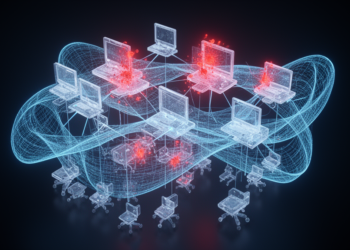 Boosted physics-informed neural network tracks computer virus spread with vertical transmission