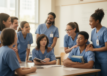 Network analysis maps how stress, belonging and failure mindset connect in nursing students