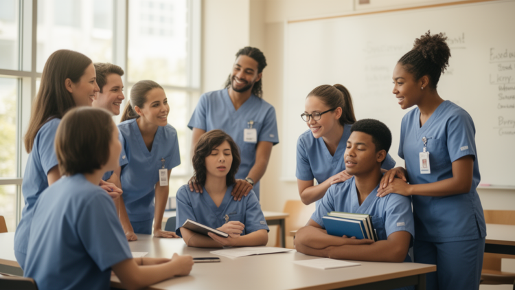 Network analysis maps how stress, belonging and failure mindset connect in nursing students