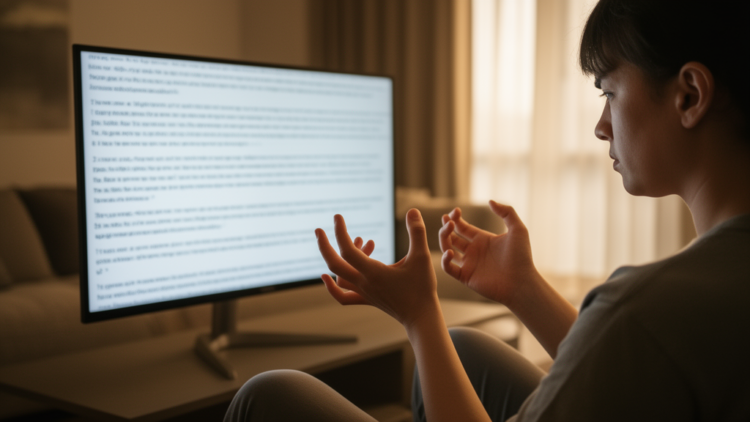 Generative AI’s Text-Only Design Excludes Deaf Signers, Conceptual Paper Argues
