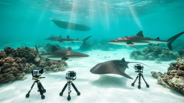 Cameras Reveal Maldivian Atoll Is a Shark and Ray Hotspot