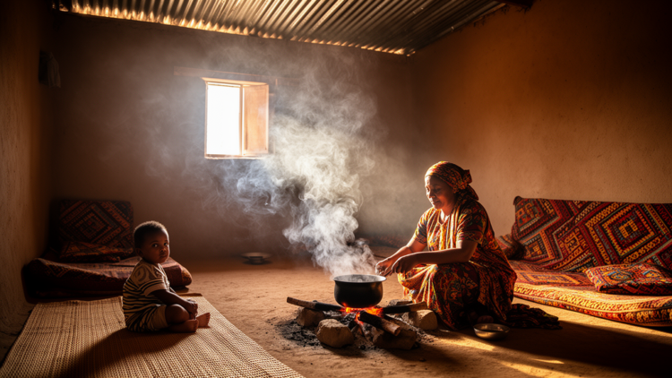Living Room Air Pollution in Ethiopian Homes Linked to Reported Health Problems