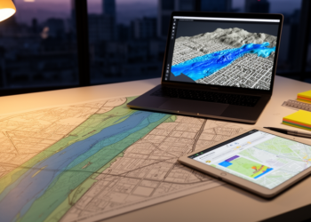 HEC-RAS and ArcGIS model a flood resilience index for urban planning