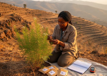 Genetic study of endangered Ethiopian kebericho reveals moderate diversity shaped by geography