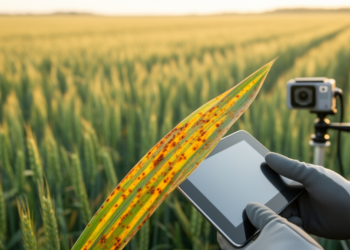 AI pipeline sharpens detection of yellow rust on wheat leaves