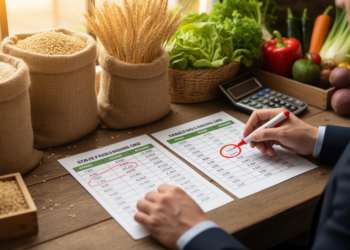 Ranking rules, not fancy models, decide which food price shocks get flagged