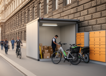 Budapest Picks Two Spots for City Logistics Micro-Hubs