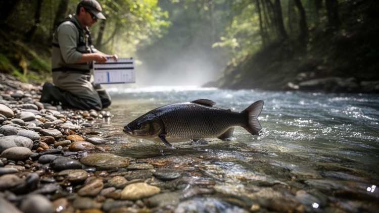 Dark mahseer in a Nepalese hill stream shows negative allometric growth in first integrated biometric study