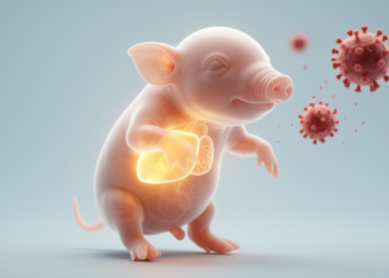 Fetal heart and liver, not thymus, drive early antiviral gene response to PRRSV