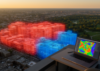 Machine learning maps hidden heat stress extremes across a single city
