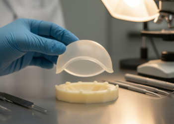 Parylene-C Coated 3D-Printed Molds Enable Thin-Walled Silicone Ocular Implants