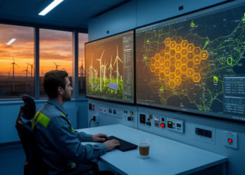 Hybrid bee–genetic algorithm tames power flow in renewable and EV grids