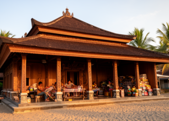 Javanese coastal joglo houses reveal the spatial secrets of living and working at home