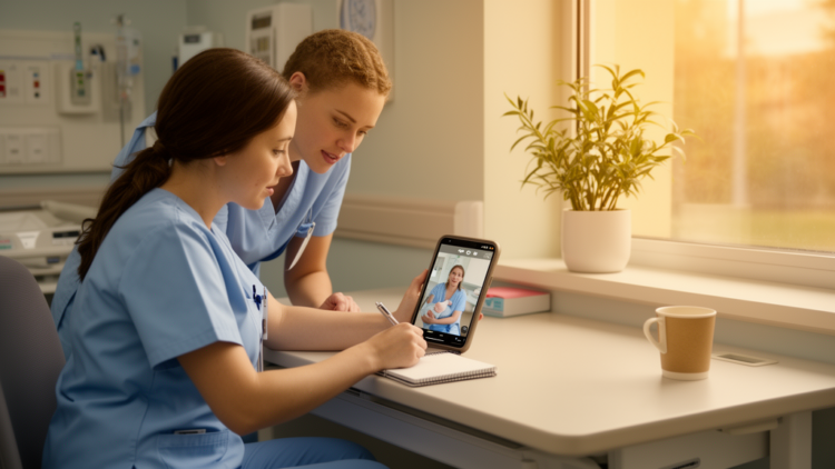 Smartphone Training Boosts Bereavement Care Skills in Obstetric Nurses