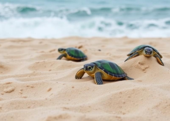 Simple Sand-Filled Barriers Save Nesting Green Sea Turtles From Deadly Cliff Falls