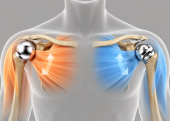 Simulation study maps how reverse and anatomic shoulder implants load the joint differently