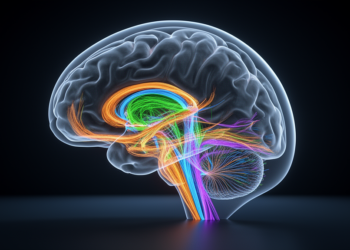 MRI Tractography Maps the Brain’s Temporal Stem in Vivid Detail