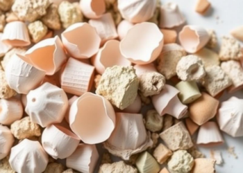 Eggshells and Ceramic Trash Turned Into Ultra-Strong, Low-Carbon Cement Alternative
