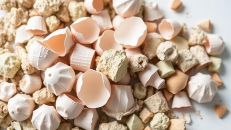 Eggshells and Ceramic Trash Turned Into Ultra-Strong, Low-Carbon Cement Alternative