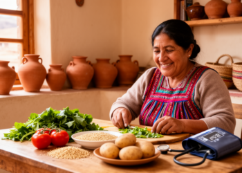 Better Diet Quality Linked to Lower Blood Pressure in Treated Hypertension in the Peruvian Andes