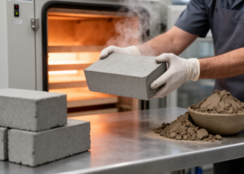 Warm Curing Supercharges Waste-Based Binder That Turns Clay Into Construction Material