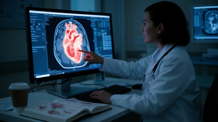 Fat around the heart on routine chest CT flags risk after heart attack stenting