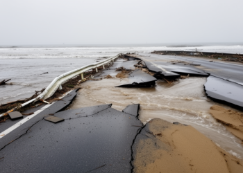 Scour and flow depth drive tsunami road damage, but models fail to transfer between countries
