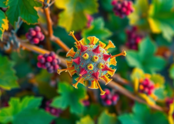 Lightweight AI Spots Grapevine Virus From Drone Hyperspectral Images