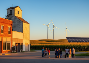 Small-town Iowa case shows how scenario planning can steer rural energy transitions