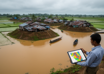 AHP and GIS map flood susceptibility across Bangladesh’s Sunamganj district