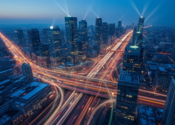 Physics-guided AI turns sparse GPS and camera data into citywide traffic volumes