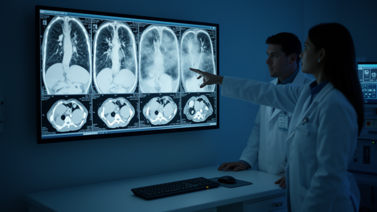 Deep learning maps ventilator-associated pneumonia on CT and predicts mortality risk
