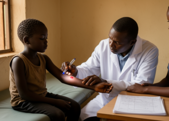 Rare leukemia skin lesion fooled doctors treating a Tanzanian child