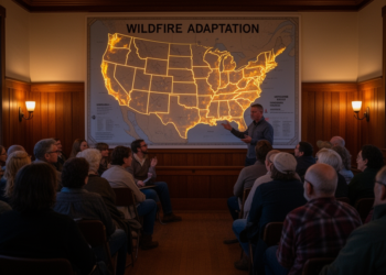 Who talks about wildfire adaptation? New study maps the western US conversation