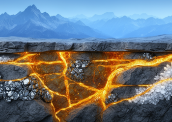 Ancient brine mixing forged lead-barite veins beneath Geneva