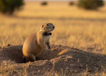 Heavier prairie dogs move with lower acceleration, collar data reveal