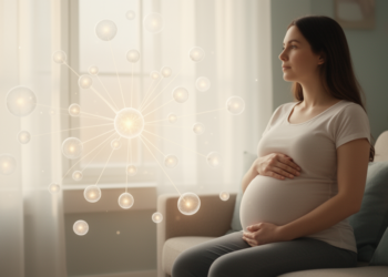Avoidance symptoms emerge as central links in high-risk pregnancy mental health networks